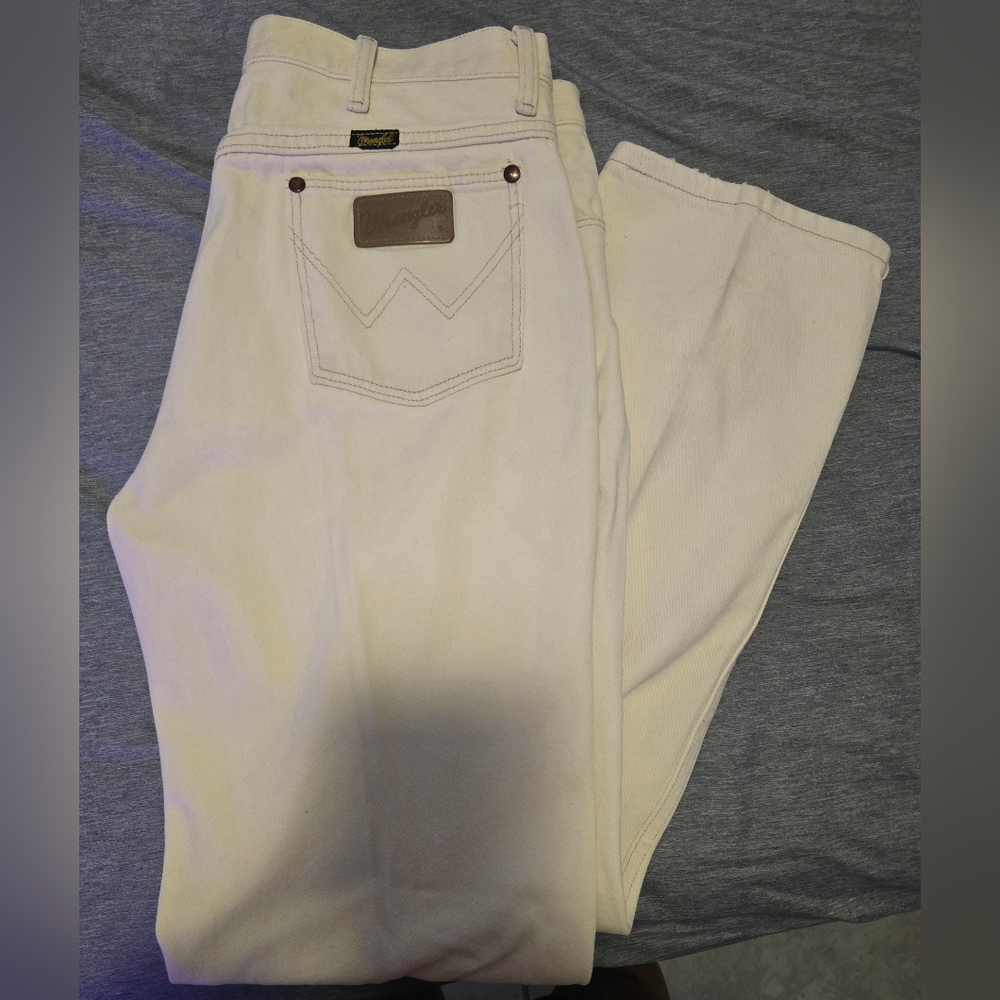 Wrangler Tan Denim Jeans 35x30